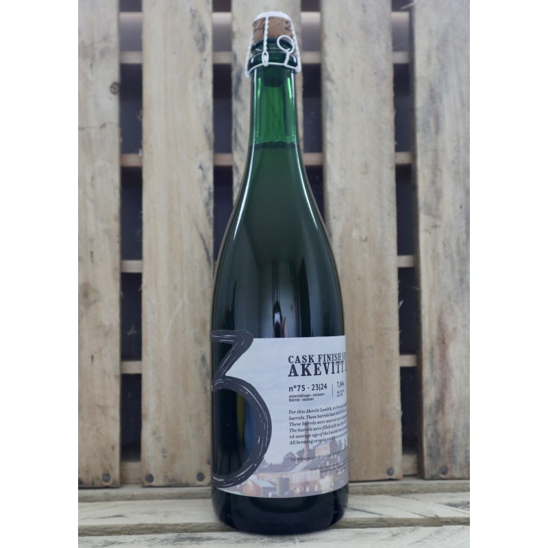 Belgian Beer Barn - 3 Fonteinen Cask Finish Series Akevitt 75cl