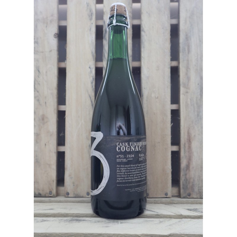 Belgian Beer Barn - 3 Fonteinen Cask Finish Series Cognac 75cl