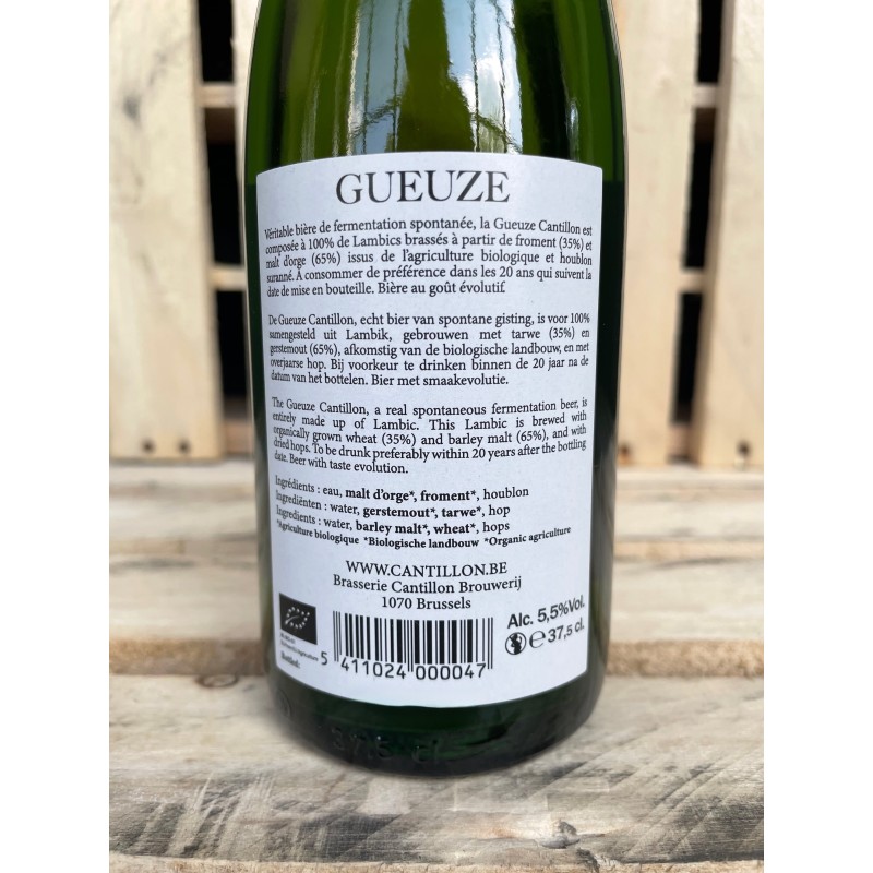 Belgian Beer Barn - Cantillon Gueuze 37.5cl