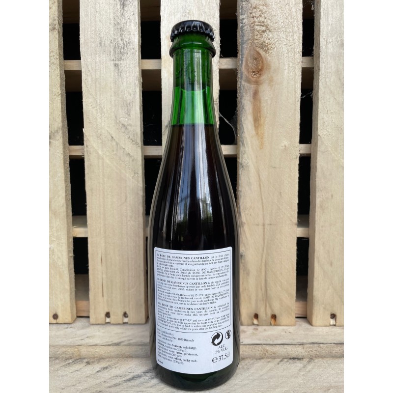 Belgian Beer Barn - Cantillon Rosé de Gambrinus 37.5cl