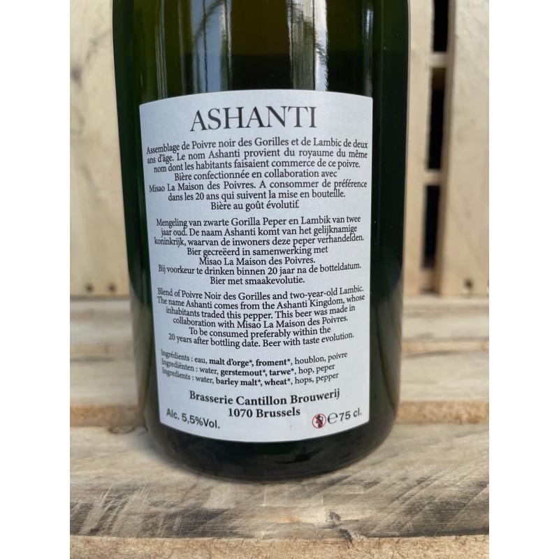 Belgian Beer Barn - Cantillon Ashanti 75cl