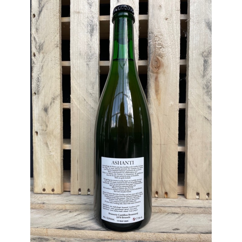 Belgian Beer Barn - Cantillon Ashanti 75cl