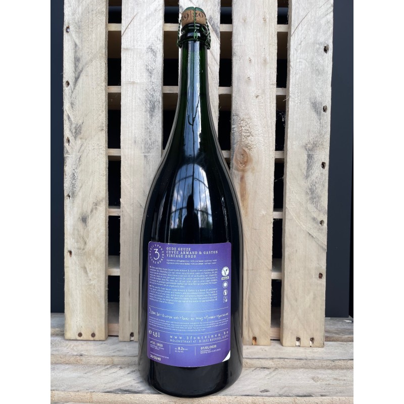 Belgian Beer Barn -3 Fonteinen Magnum Oude Geuze A&G Vintage
