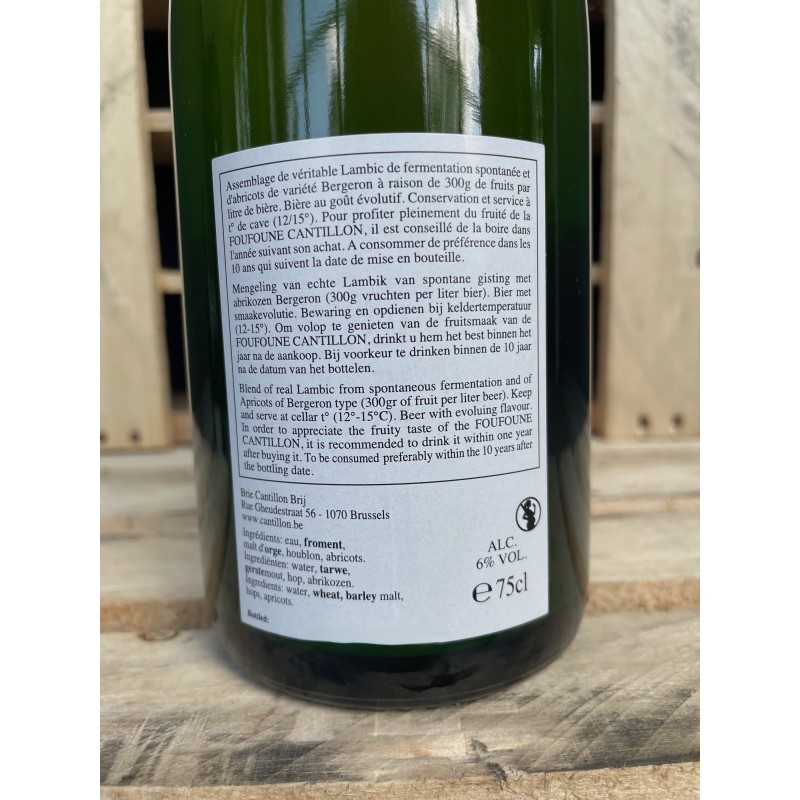 Belgian Beer Barn - Cantillon Fou'Foune 75cl