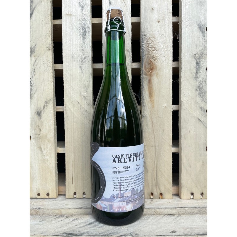 Belgian Beer Barn - 3 Fonteinen Cask Finish Series Akevitt 75cl
