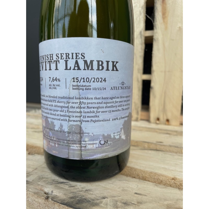 Belgian Beer Barn - 3 Fonteinen Cask Finish Series Akevitt 75cl