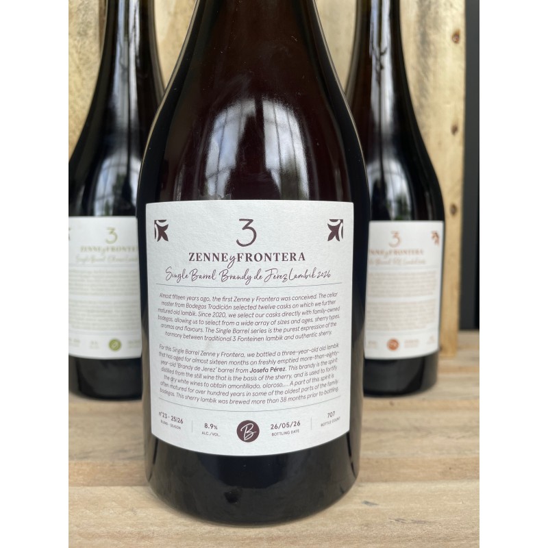 Belgian Beer Barn - 3 Fonteinen Zenne y Frontera Single Barrel Pack