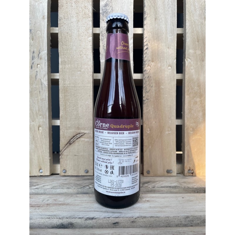 Belgian Beer Barn - La Corne du Bois des Pendus Quadrupel