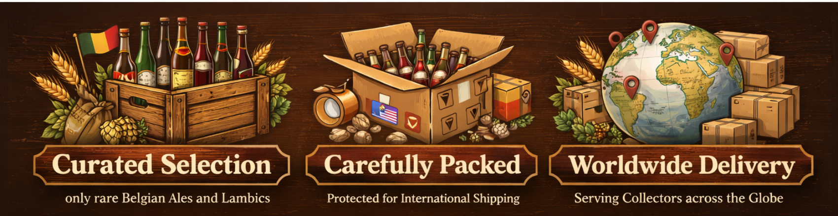 Curated Selection. Carefully Packed. Worldwide Delivery